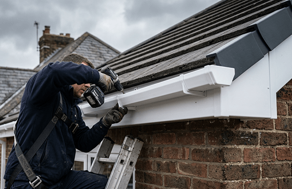Guttering replacement in Hertfordshire